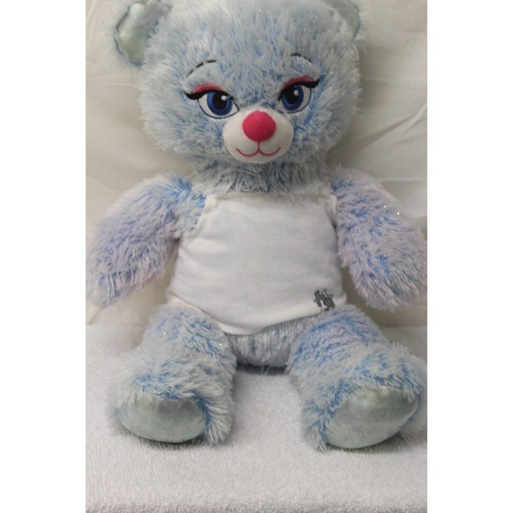 Build A Bear BABW Disney Elsa Bear 14 Inch Plush Stuffed Animal Toy Gift w tank